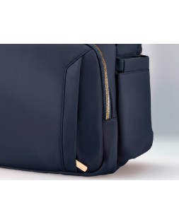 Mochila antartik nova 4 compartimentos color azul marino 410x180x320 mm