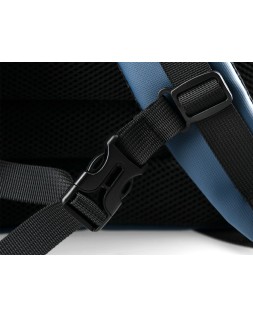 Mochila antartik volt 5 compartimentos color azul marino interior turquesa 450x180x330 mm