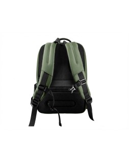 Mochila antartik volt 5 compartimentos color verde militar interior naranja 450x180x330 mm