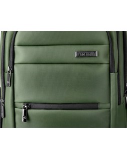 Mochila antartik volt 5 compartimentos color verde militar interior naranja 450x180x330 mm