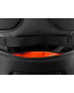 Mochila antartik volt 5 compartimentos color verde militar interior naranja 450x180x330 mm