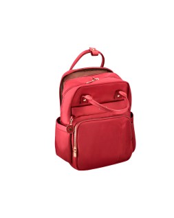 Mochila antartik nova 4 compartimentos color rojo vino 410x180x320 mm