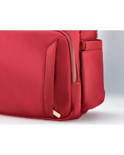 Mochila antartik nova 4 compartimentos color rojo vino 410x180x320 mm