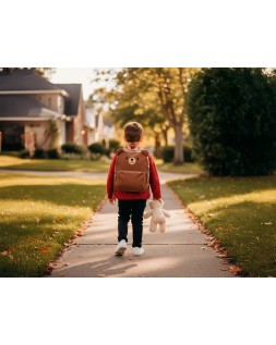 Mochila infantil imaginovo backpack buddies oso dos compartimentos poliester 280x90x200 mm