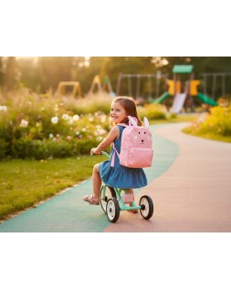 Mochila infantil imaginovo backpack buddies conejo dos compartimentos poliester 280x90x200 mm