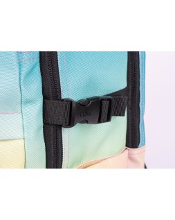 Mochila milan coleccion sunset 5 cremalleras 25 l negro 454x280x200 mm