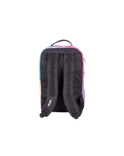 Mochila milan coleccion sunset 5 cremalleras 25 l negro 454x280x200 mm