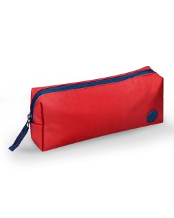 Estuche portatodo antartik basic pack 1 compartimento granate compañero mochila 80x55x210 mm