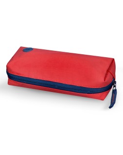 Estuche portatodo antartik basic pack 1 compartimento granate compañero mochila 80x55x210 mm