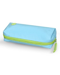 Estuche portatodo antartik basic pack 1 compartimento turquesa compañero mochila 80x55x210 mm