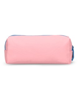 Estuche portatodo antartik basic pack 1 compartimento rosa compañero mochila 80x55x210 mm