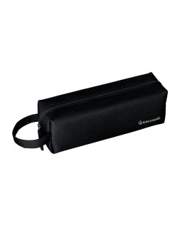 Estuche portatodo liderpapel classic rectangular con asa 210x70mm negro