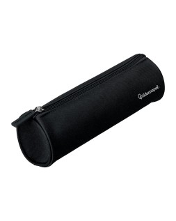 Estuche portatodo liderpapel classic cilindrico ancho 210x70mm negro