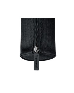 Estuche portatodo liderpapel classic cilindrico ancho 210x70mm negro