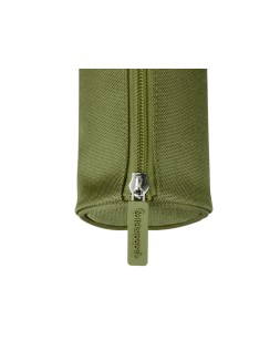 Estuche portatodo liderpapel classic cilindrico ancho 210x70mm verde militar
