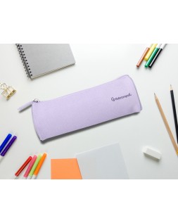 Estuche portatodo liderpapel classic cilindrico ancho 210x70mm lila