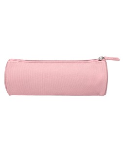 Estuche portatodo liderpapel classic cilindrico ancho 210x70mm rosa