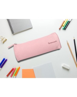 Estuche portatodo liderpapel classic cilindrico ancho 210x70mm rosa