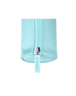 Estuche portatodo liderpapel classic cilindrico ancho 210x70mm azul celeste