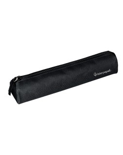 Estuche portatodo liderpapel slim cilindrico 220x45mm negro