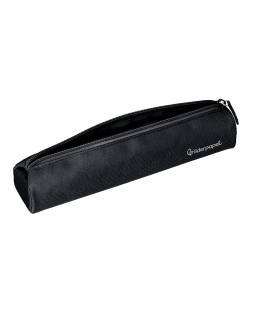 Estuche portatodo liderpapel slim cilindrico 220x45mm negro