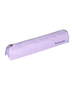 Estuche portatodo liderpapel slim cilindrico 220x45mm lila