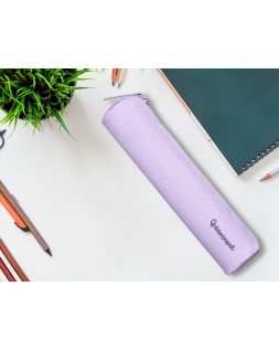 Estuche portatodo liderpapel slim cilindrico 220x45mm lila
