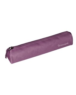 Estuche portatodo liderpapel slim cilindrico 220x45mm morado empolvado
