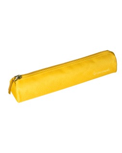 Estuche portatodo liderpapel slim cilindrico 220x45mm amarillo