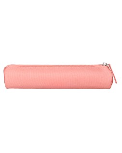Estuche portatodo liderpapel slim cilindrico 220x45mm rosa
