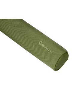 Estuche portatodo liderpapel slim cilindrico 220x45mm verde militar