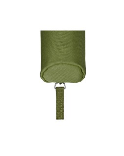 Estuche portatodo liderpapel slim cilindrico 220x45mm verde militar