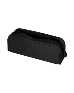 Estuche portatodo antartik prisma silicona soft rectangular 185x50x75 mm color negro