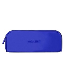 Estuche portatodo antartik prisma silicona soft rectangular 185x50x75 mm color azul oscuro