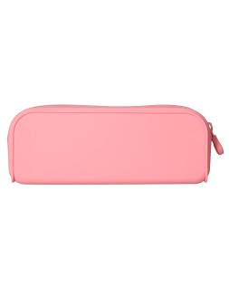 Estuche portatodo antartik prisma silicona soft rectangular 185x50x75 mm rosa chicle