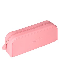 Estuche portatodo antartik prisma silicona soft rectangular 185x50x75 mm rosa chicle
