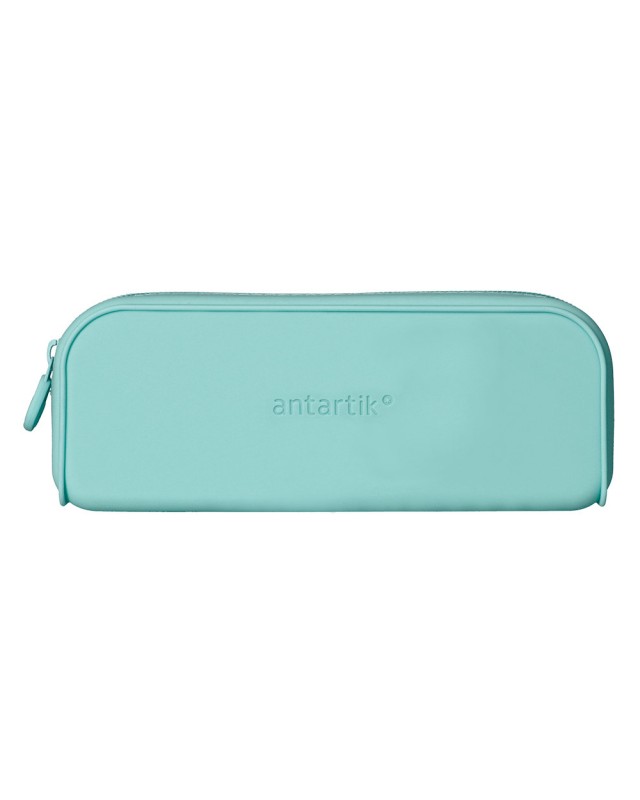 Estuche portatodo antartik prisma silicona soft rectangular 185x50x75 mm menta