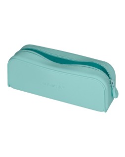 Estuche portatodo antartik prisma silicona soft rectangular 185x50x75 mm menta