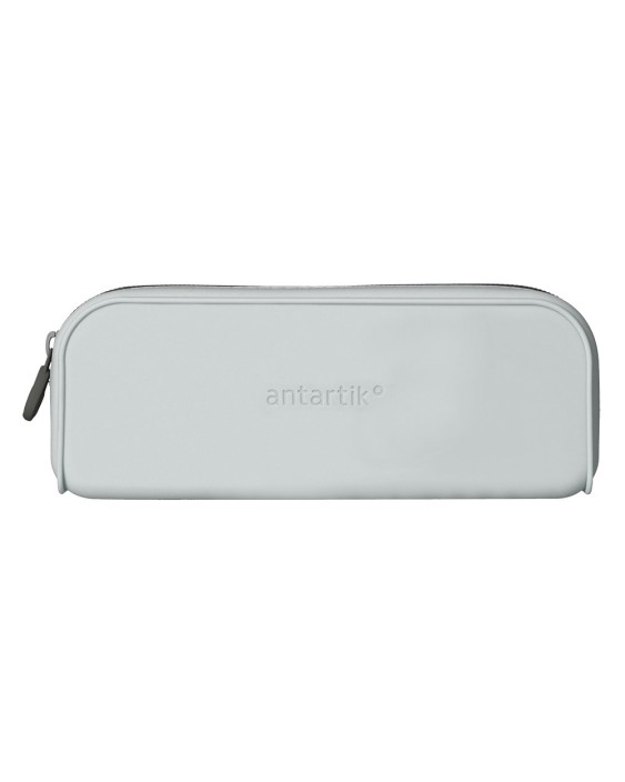 Estuche portatodo antartik prisma silicona soft rectangular 185x50x75 mm gris