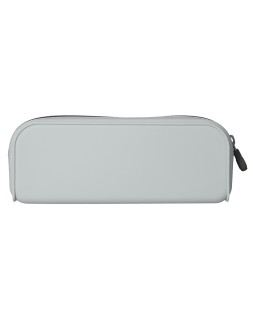 Estuche portatodo antartik prisma silicona soft rectangular 185x50x75 mm gris