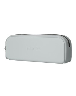 Estuche portatodo antartik prisma silicona soft rectangular 185x50x75 mm gris