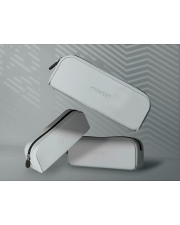 Estuche portatodo antartik prisma silicona soft rectangular 185x50x75 mm gris
