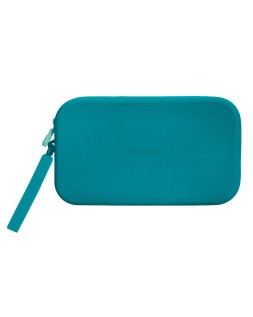 Estuche portatodo antartik tropical dive silicona soft rectangular 190x120x25 mm color turquesa