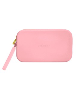 Estuche portatodo antartik tropical dive silicona soft rectangular 190x120x25 mm color rosa chicle
