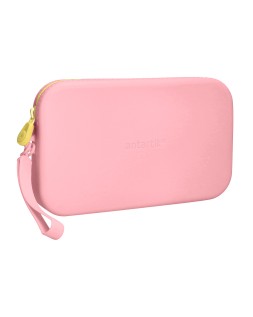 Estuche portatodo antartik tropical dive silicona soft rectangular 190x120x25 mm color rosa chicle