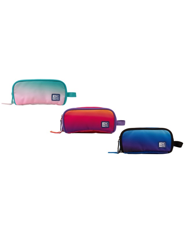 Estuche portatodo oxford kangoo gradient surtidos tres cremalleras 80x100x220 mm