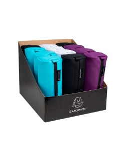 Bolso portatodo exacompta titane poliuretano semi redondo 220x85x70 mm