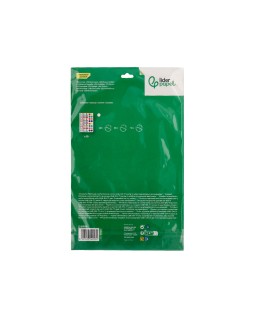 Gomets liderpapel autoadhesivo circulos colores y tamaños surtidos bolsa de 10 hojas 1200 unidades