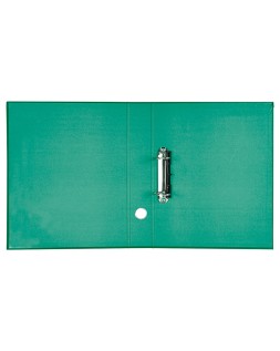 Modulo liderpapel 3 archivadores folio 2 anillas mixtas 40mm verde