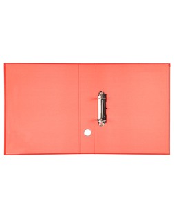 Modulo liderpapel 3 archivadores folio 2 anillas mixtas 40mm rojo